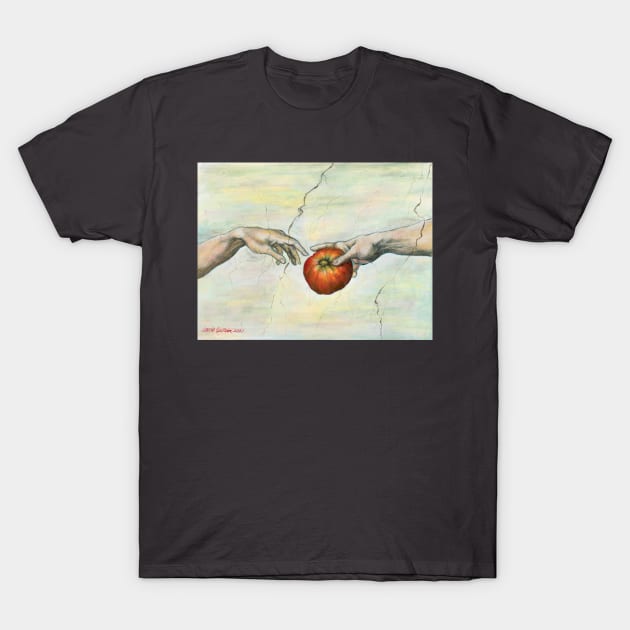 "Divine Fruit" T-Shirt by LouiseSullivanArt